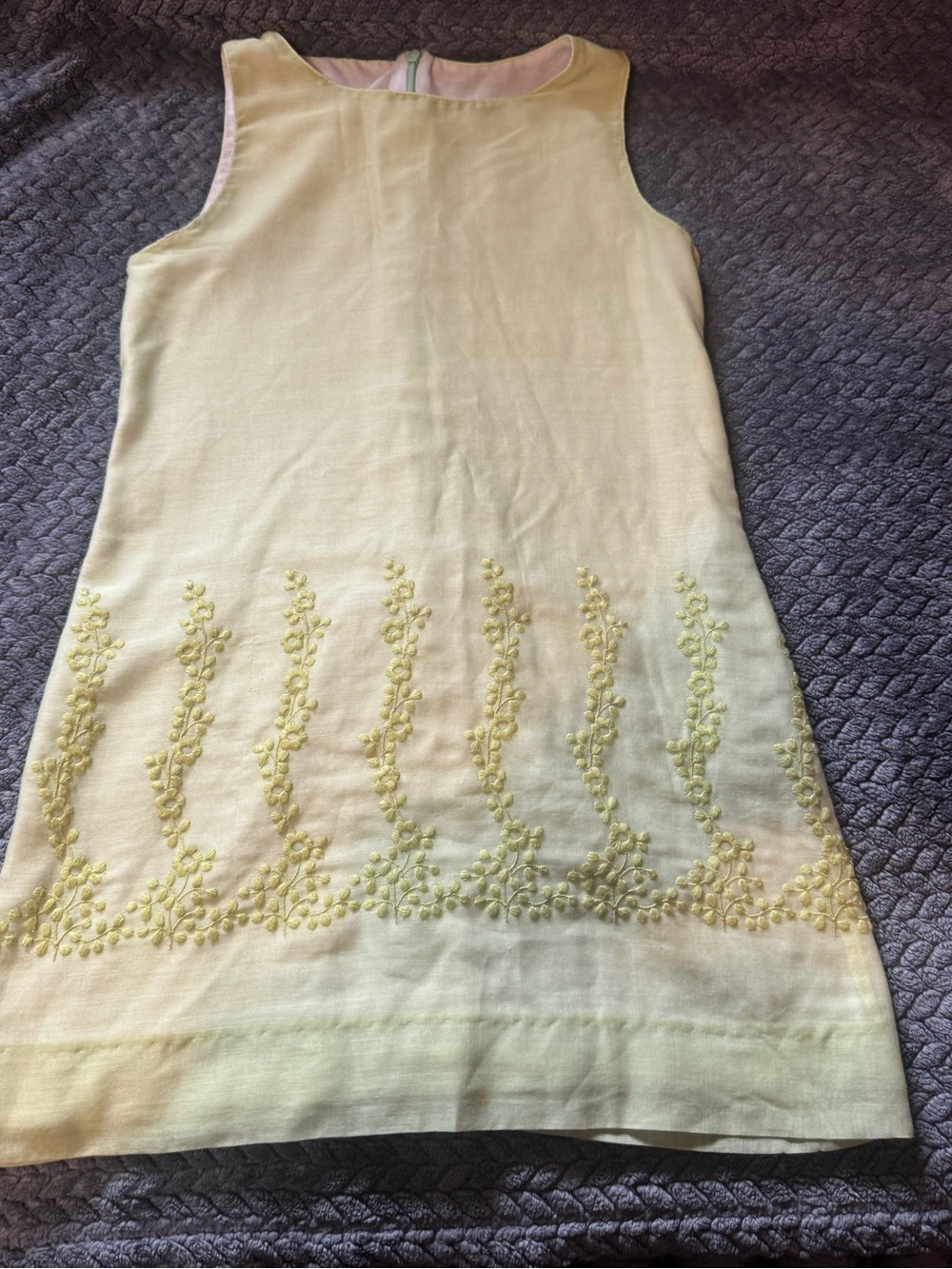 Girls Sleeveless Embroidered Dress luli and me sz 5